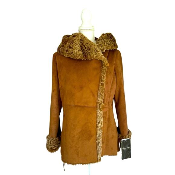 Terry Lewis - Luxuries Faux Suede and Fur Jacket, sizePS, NWT - Picture 16 of 16
